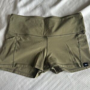 Tan Women's Shorts with pockets